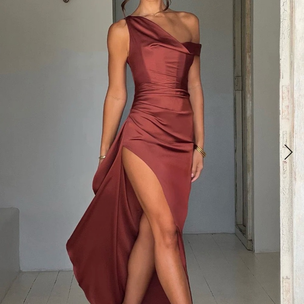 Babyboo Julienne Maxi Dress - Rust